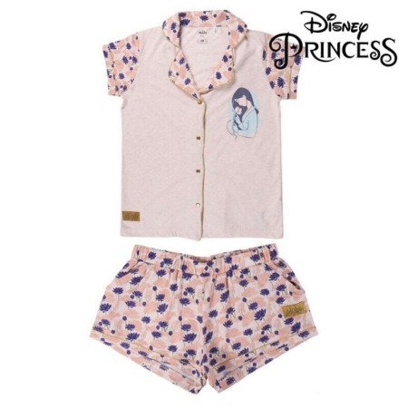 Pyjama D'Été Mulan Princesses Disney Adulte Rose