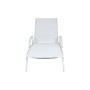 Chaise longue DKD Home Decor Aluminium Blanc (193 x 70 x 30 cm)