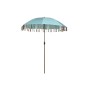 Parasol DKD Home Decor Acier Aluminium Bleu ciel (180 x 180 x 190 cm)