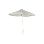 Parasol DKD Home Decor Naturel Beige Aluminium Bambou (300 x 300 x 230 cm)