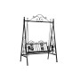 Banc DKD Home Decor Noir Métal (146 x 86 x 212 cm)