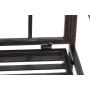 Banc DKD Home Decor Noir Métal (118 x 53 x 98 cm)