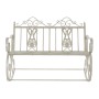 Mecedora DKD Home Decor Metal Aluminio Blanco (118 x 90 x 92 cm)