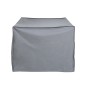 Funda para Silla DKD Home Decor Negro Aluminio Gris oscuro (100 x 100 x 80 cm)