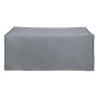 Funda para Sofá DKD Home Decor Negro Aluminio Gris oscuro (140 x 80 x 60 cm)