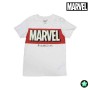 T shirt à manches courtes Enfant Marvel Blanc