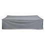 Funda Protectora DKD Home Decor Mesa Negro Aluminio Gris oscuro (240 x 130 x 60 cm)