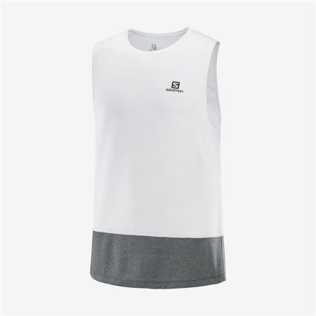 Camiseta Salomon Cross Run Blanco