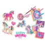 Jouet Educatif SES Creative Glitter unicorns 3 in 1