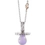 Collier Femme leBebe SNM004 Argenté Violet