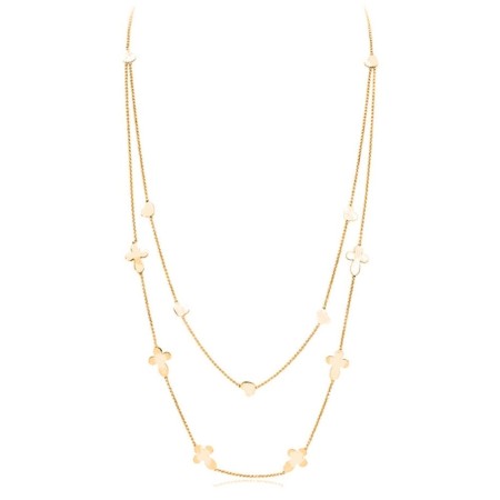 Collier Femme Amen CROCI CUORI DOPPIA