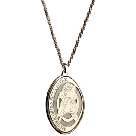 Collar Unisex Amen GESU MADREPERLA