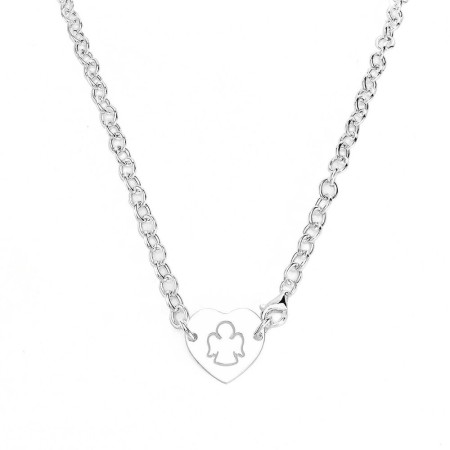 Collier Femme Amen CUORE E ANGELO CUSTODE
