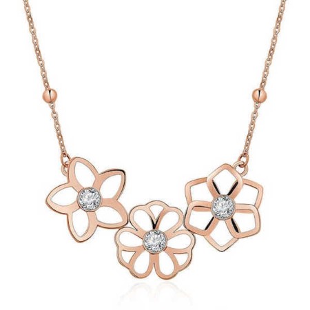 Collier Femme Brosway Ikebana Rose Or