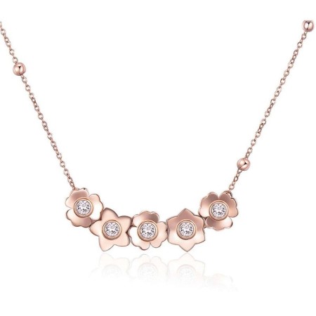 Collier Femme Brosway Ikebana Rose Or