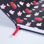 Carnet avec marque-pages Mickey Mouse A5 Noir