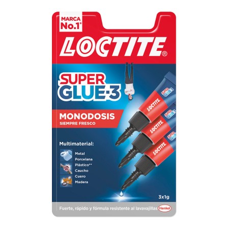 Pegamento Loctite mini trio