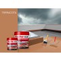 Sellador/Adhesivo Fischer Ms Marrón 1 kg Color teja
