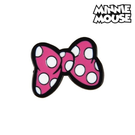 Broche Minnie Mouse Rose Métal