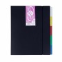 Carpeta Clasificadora Grafoplas In&Out A4 100 Fundas Negro Espiral