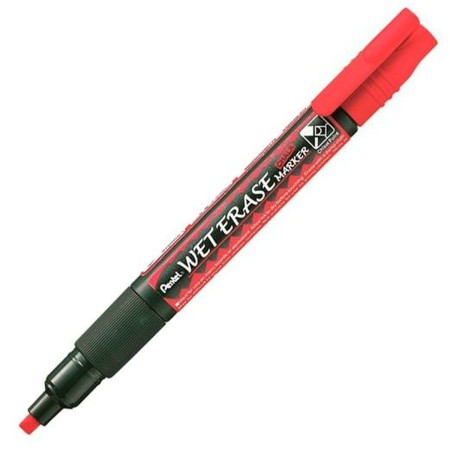 Marqueurs à craie liquide Pentel Wet Erase Rouge 12 Unités