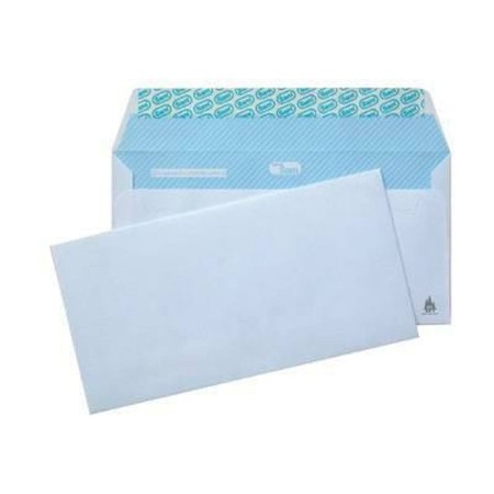 Enveloppes Sam Open 110-DIN Offset Autocollant 500 Unités Blanc (11 x 22 cm)