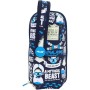 Trousse d'écolier Milan The Yeti Accessoires 4 compartiments 22,5 x 11,5 x 11 cm Blue marine