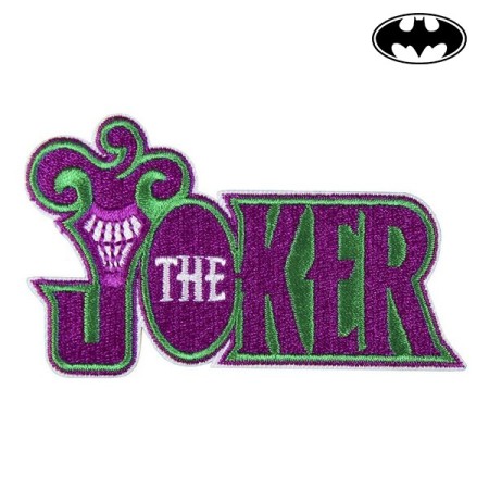 Patch Joker Batman Polyester Violet (9.5 x 14.5 x cm)