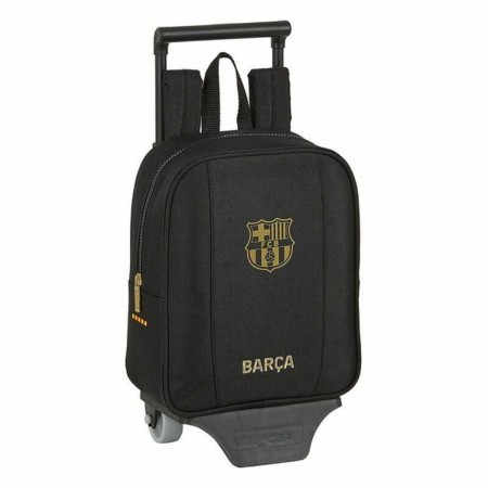 Mochila Escolar con Ruedas 805 F.C. Barcelona 20/21 Negro