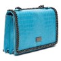 Bolso Mujer Trussardi D66TRC1009-AZZURRO Piel Azul