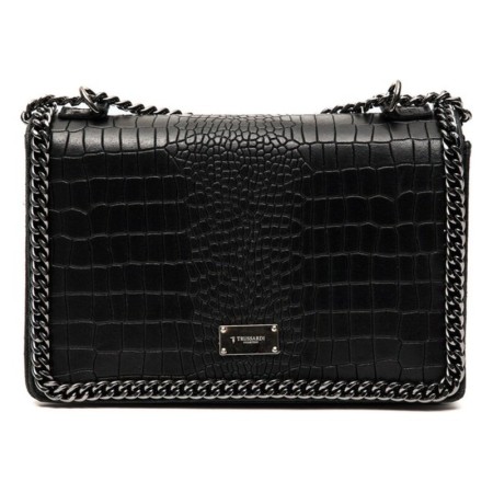 Sac-à-main Femme Trussardi D66TRC1009-NERO Cuir Noir