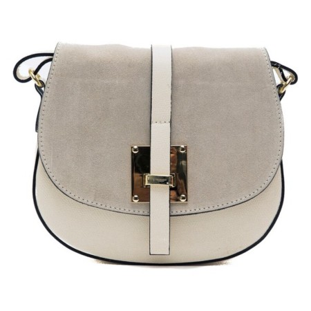 Bolso Mujer Trussardi Piel Crema