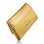 Porte-monnaie Folli Follie Cuir Doré (7 x 9 cm)
