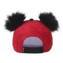 Casquette Mickey Mouse Rouge Noir (56 cm)