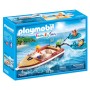 Playset Family Fun Boat With Floats Playmobil 70091 (18 pcs)