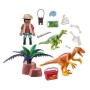 Playset Dino Explorer Carry Case Playmobil 70108 (18 pcs)