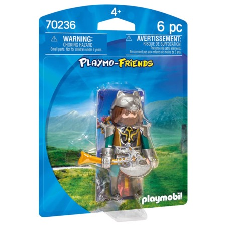 Figurine d'action Wolf Warrior Playmobil 70236 (6 pcs)