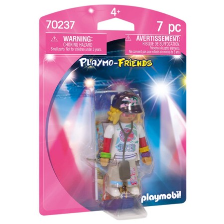 Poupée Rapper Playmobil 70237 (7 pcs)