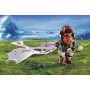 Playset Knights - Dwarf With Flying Machine Playmobil 9342