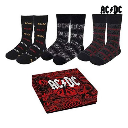 Chaussettes ACDC Adulte (Taille unique) (3 uds)