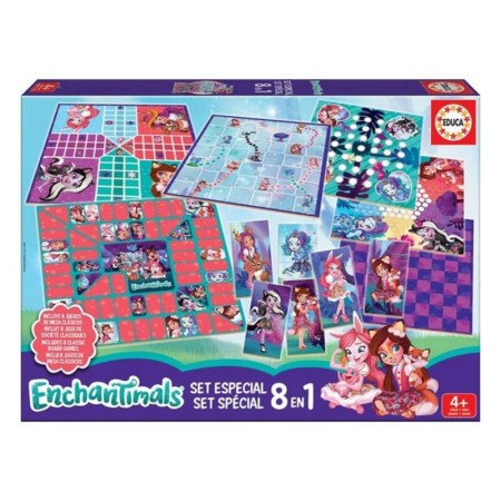 Set 8 Juegos de Mesa Enchantimals BG Games