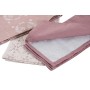 Ensemble de Chiffons DKD Home Decor Rose Blanc (60 x 40 x 0,5 cm) (2 Unités)