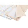 Ensemble de Chiffons DKD Home Decor Rose Jaune (60 x 40 x 0,5 cm) (2 Unités)