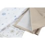 Set de Paños DKD Home Decor Azul Marrón Blanco (60 x 40 x 0,5 cm) (2 Unidades)