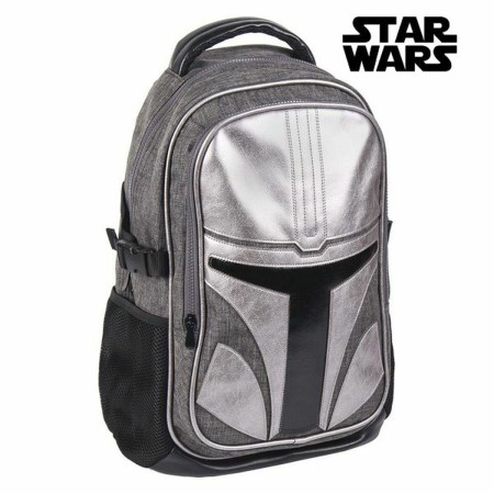 Sac à dos Casual The Mandalorian (31 x 47 x 24 cm) Noir Gris