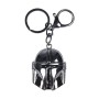 Porte-clés 3D The Mandalorian Argenté Silver