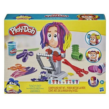 Juego de Plastilina Playdoh Crazy Cuts Stylist Play-Doh ‎F1260 (Reacondicionado D)