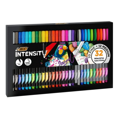 Feutres Bic Intensity Double pointe (Reconditionné A)