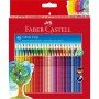Crayons de couleur Faber-Castell Colour Grip (Reconditionné A)
