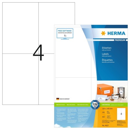 Etiquetas para Impresora Multiuso Herma Din A4 (Reacondicionado C)